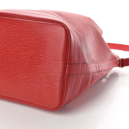 Louis Vuitton Epi Noe Castillan Red 8 of 8