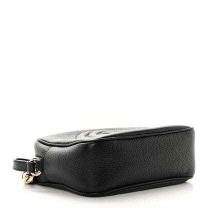 Gucci Pebbled Calfskin Small Soho Disco Bag Black 4 of 13