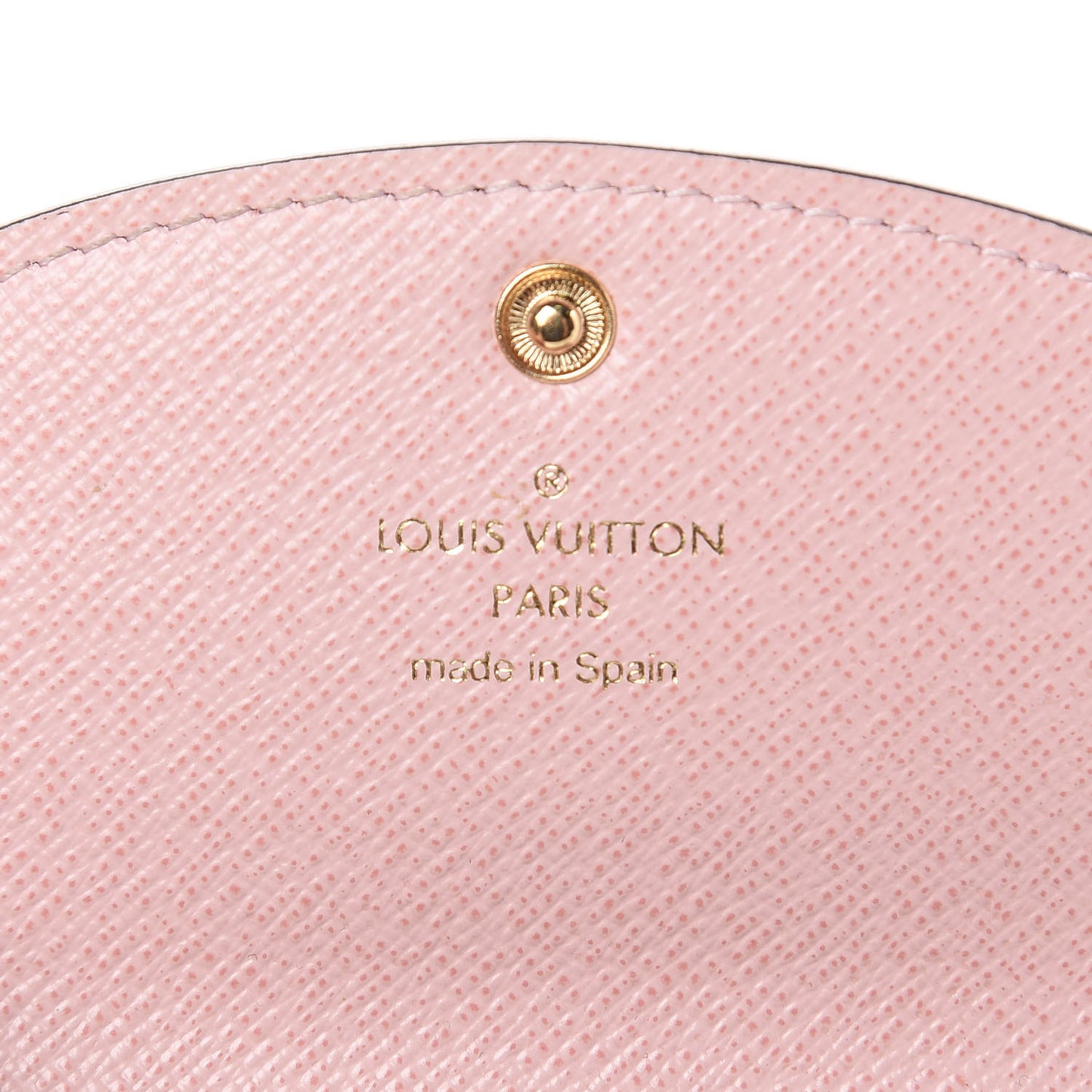 Monogram Rosalie Coin Purse Rose Ballerine