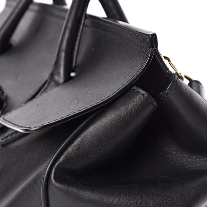 Versace Calfskin Large Palazzo Empire Bag Black 33 of 40