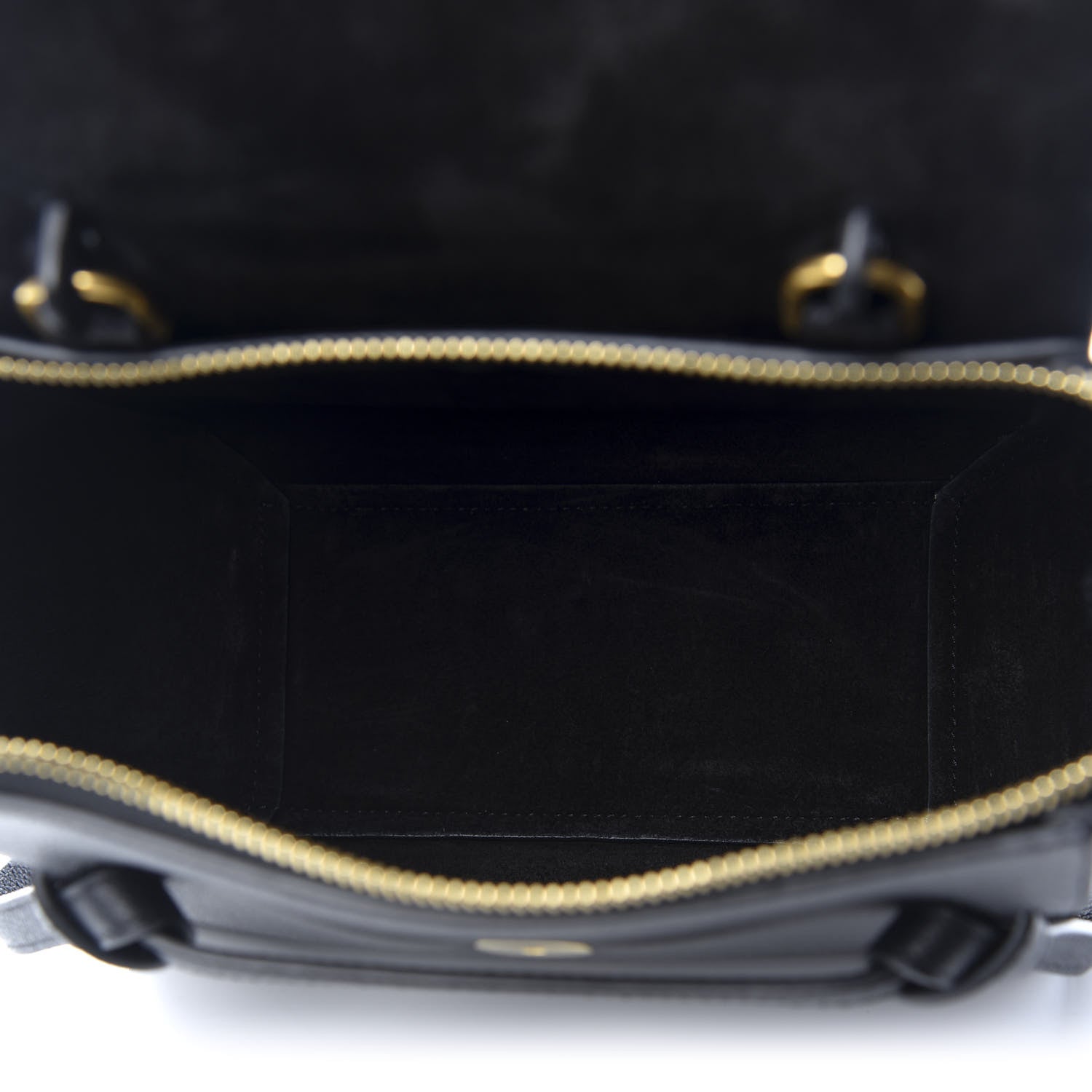 Celine Grained Calfskin Nano Belt Bag Black 8 of 12