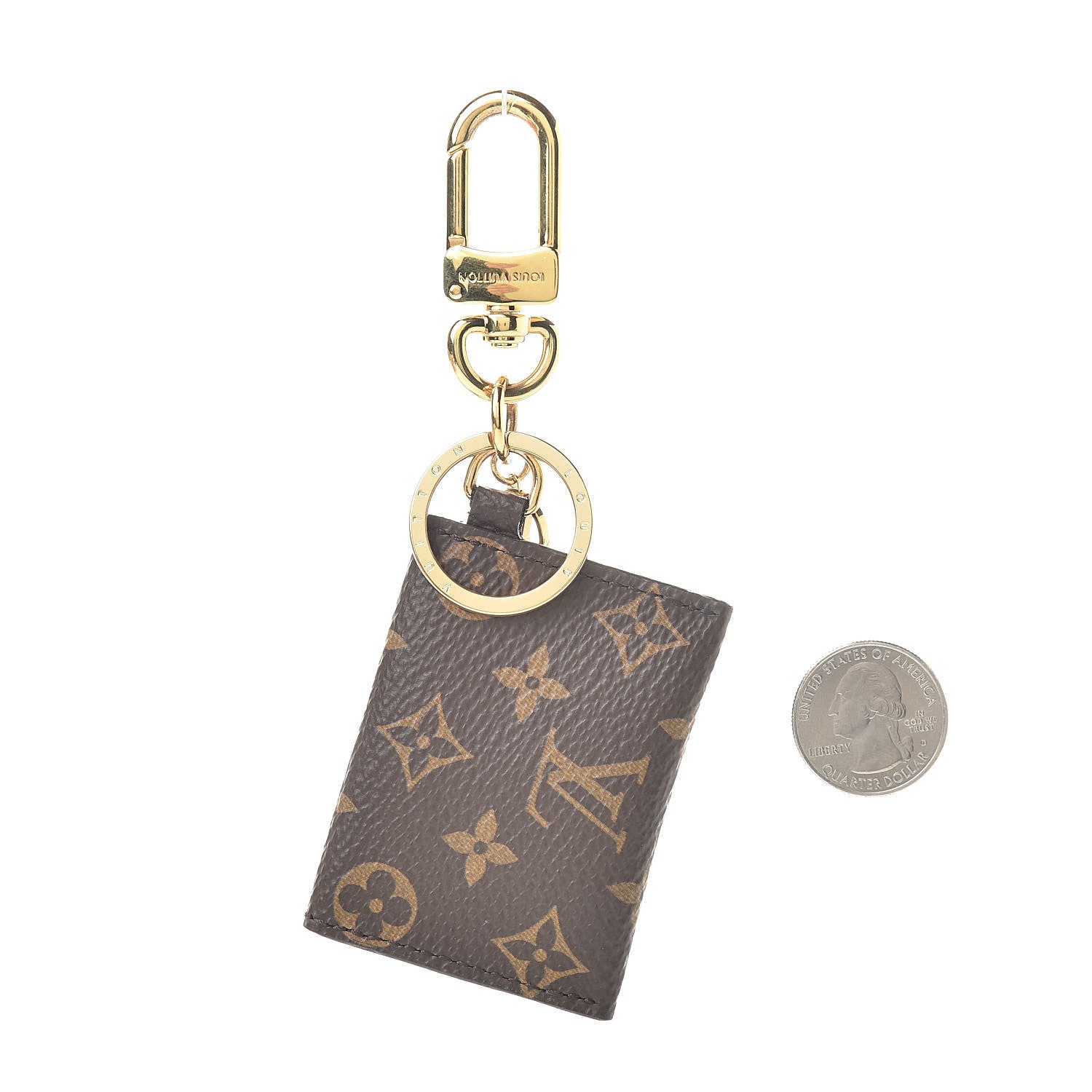 Louis Vuitton Monogram Kirigami Pouch Bag Charm Key Holder 2 of 4