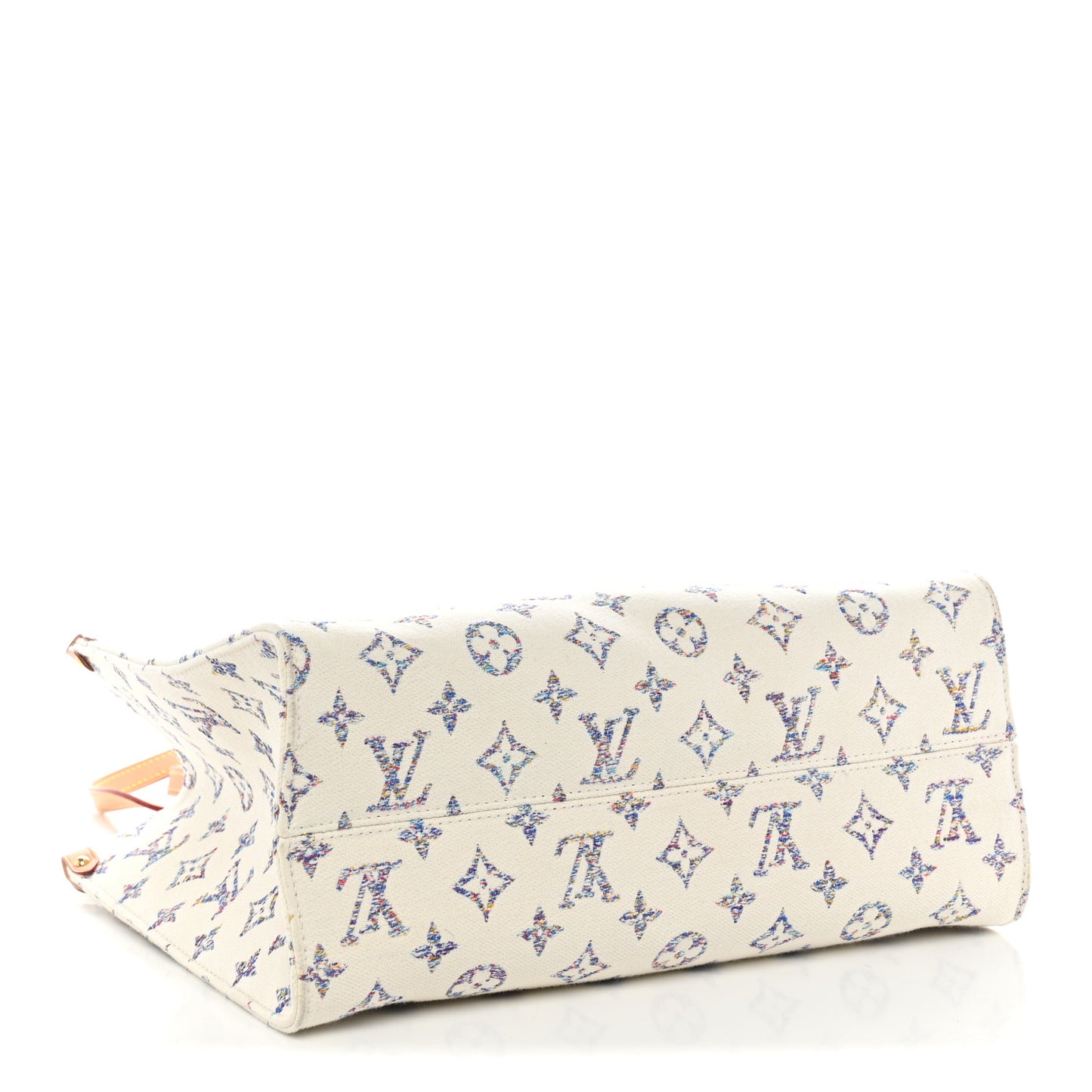 Monogram Jacquard Nautical Onthego MM Multicolor Beige