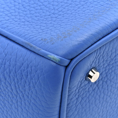 Christian Dior Bullcalf Small Diorissimo Tote Bleu Nosy Rose Tendre 12 of 12