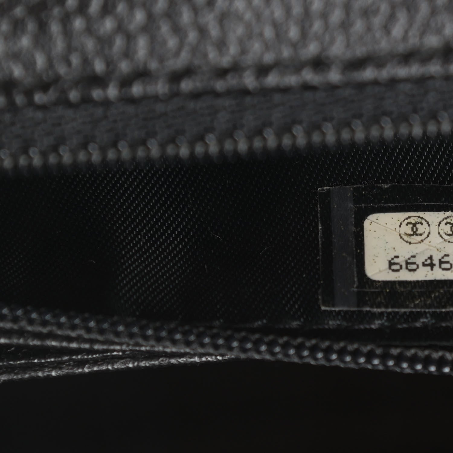 Chanel Caviar Quilted Jumbo Kelly Flap Black 8 of 12