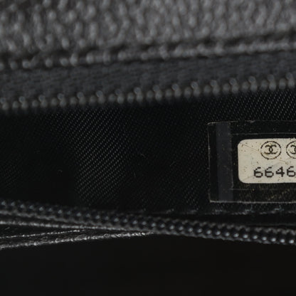 Chanel Caviar Quilted Jumbo Kelly Flap Black 8 of 12
