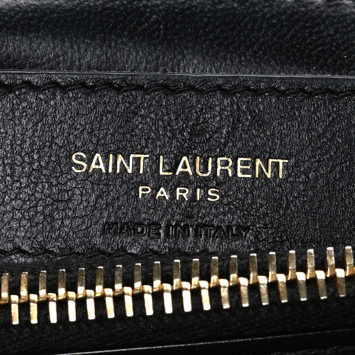 Saint Laurent Calfskin Y Quilted Monogram Small Loulou Chain Satchel Black 6 of 11
