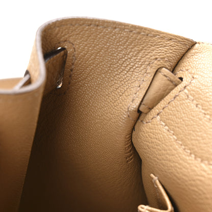 Hermes Taurillon Clemence Jypsiere 28 Biscuit 7 of 12