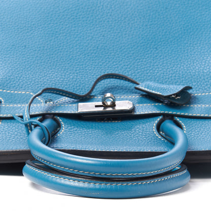 Hermes Togo Birkin 35 Blue Jean 15 of 31