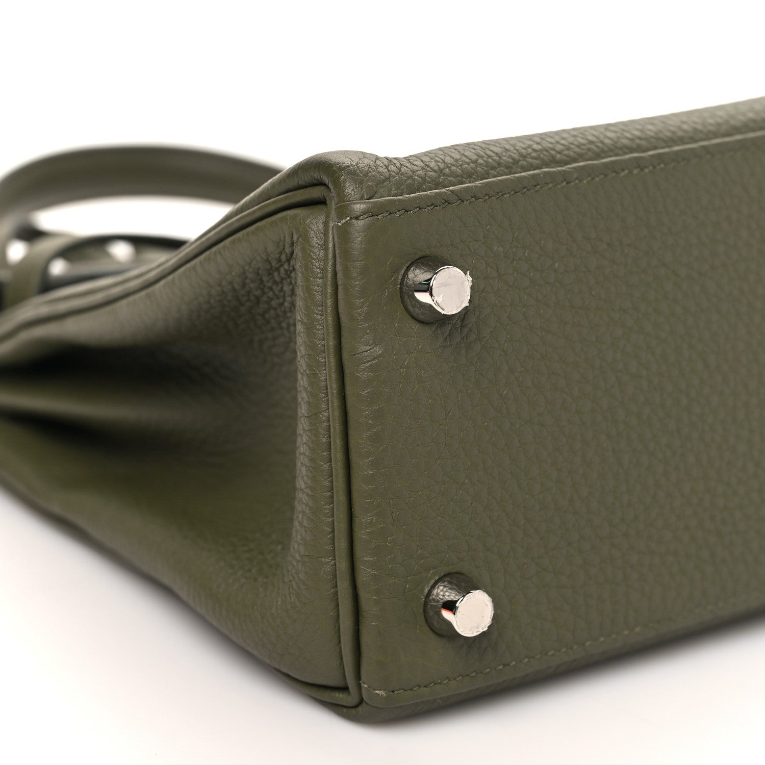 Hermes Togo Kelly Retourne 25 Vert Veronesse 8 of 10
