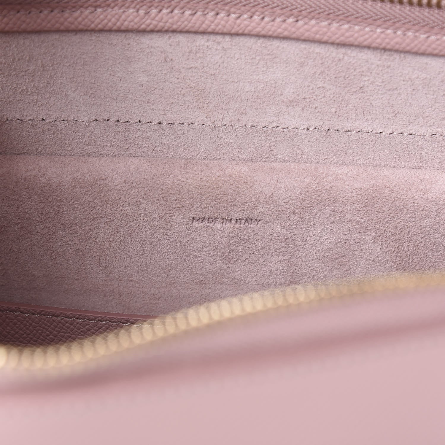 Celine Grained Calfskin Micro Belt Bag Vintage Pink 7 of 11