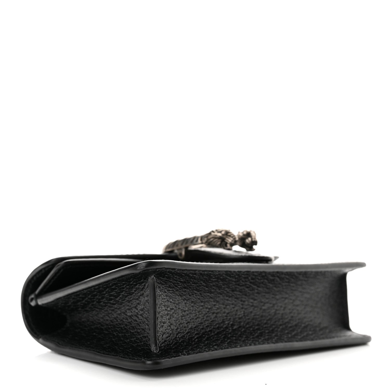 Gucci Jacquard Black Denim GG Monogram Super Mini Dionysus Shoulder Bag Black Ivory 4 of 10