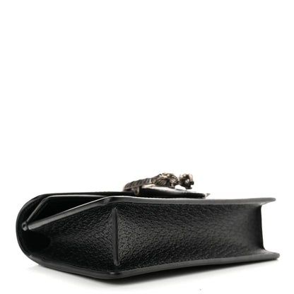 Gucci Jacquard Black Denim GG Monogram Super Mini Dionysus Shoulder Bag Black Ivory 4 of 10