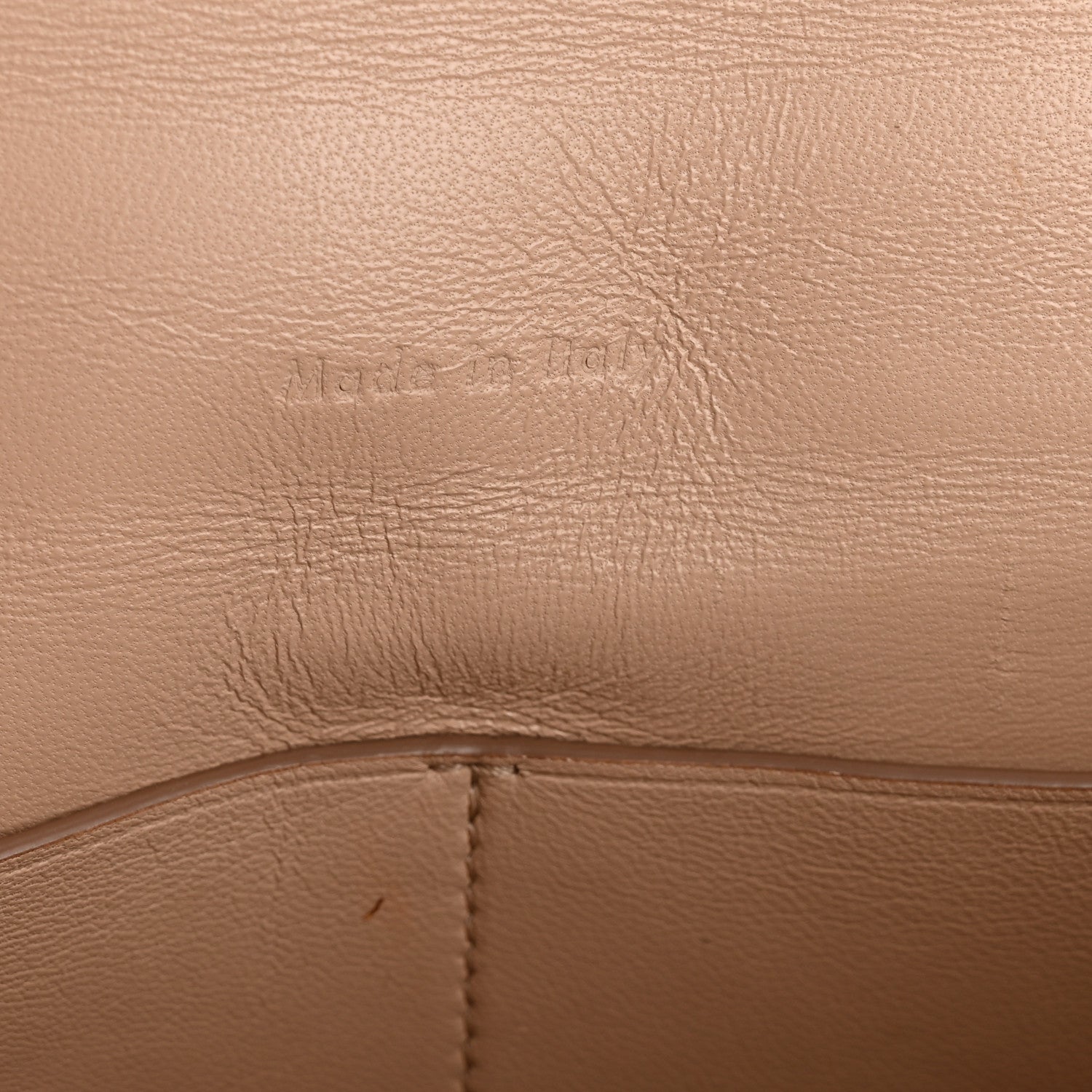 Celine Grained Calfskin Medium Trotteur  Powder 7 of 13