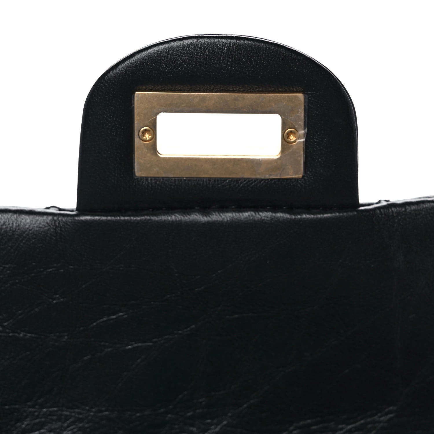 Chanel Aged Calfskin Quilted 2.55 Reissue Mini Flap Black 11 of 11