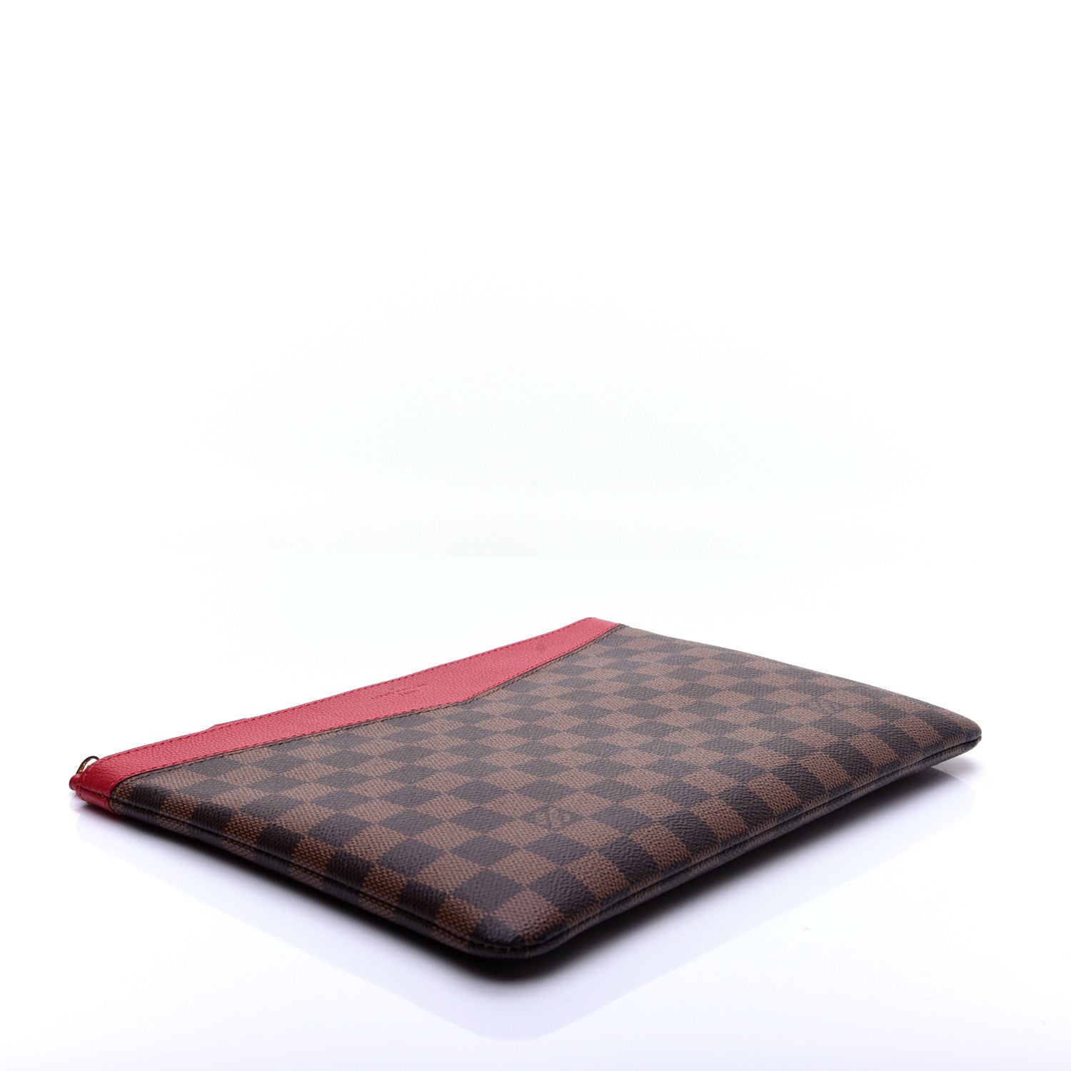 Louis Vuitton Damier Ebene Daily Pouch Scarlet 4 of 11