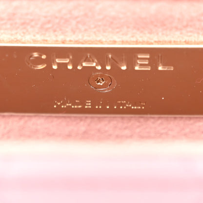 Chanel Lambskin Quilted Chain Around Clutch On Chain Pink 6 of 12