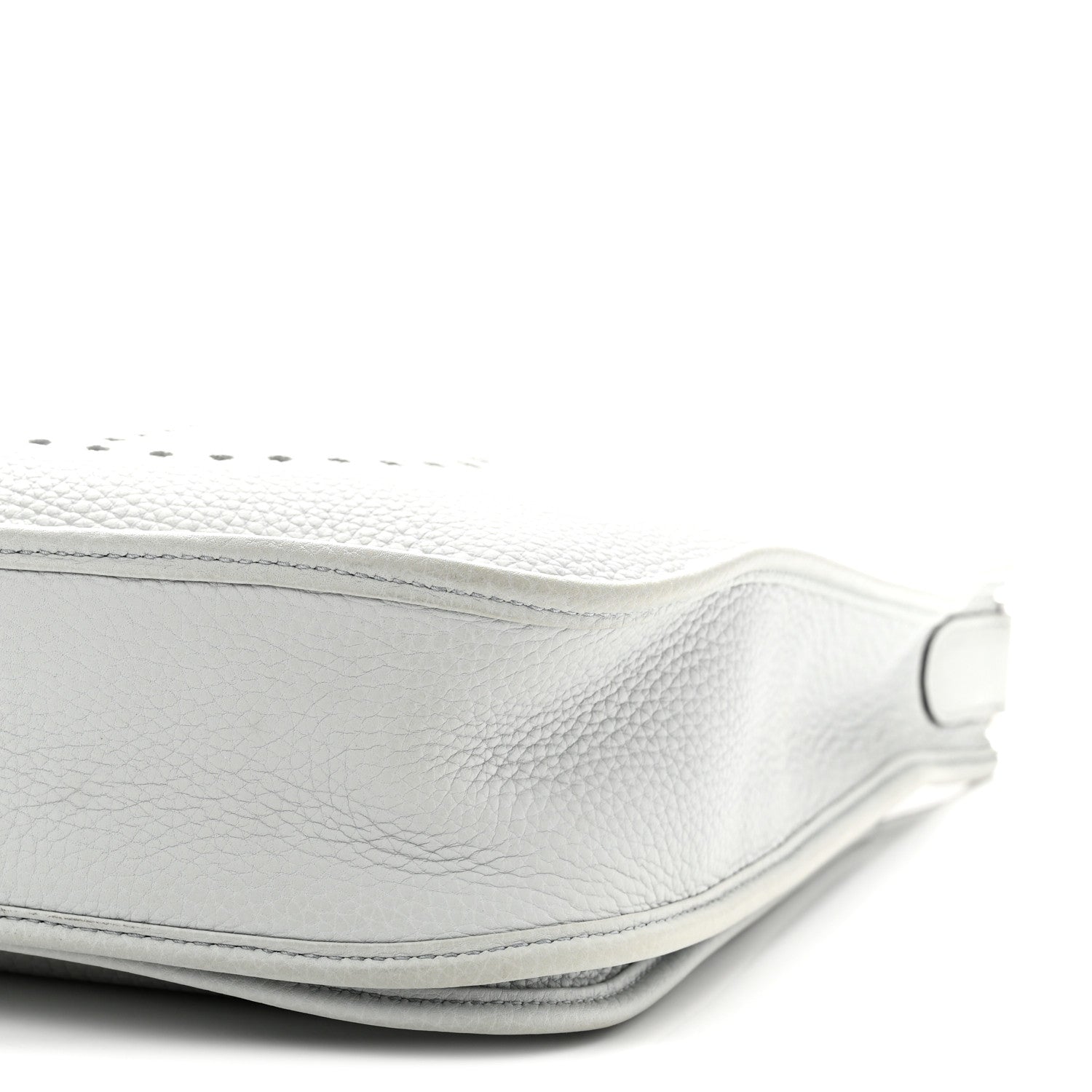 Hermes Taurillon Clemence Evelyne III PM Bleu Pale 10 of 10
