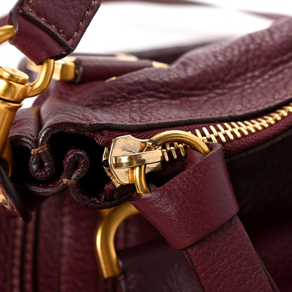 Chloe Calfskin Medium Marcie Satchel Wild Purple 12 of 14