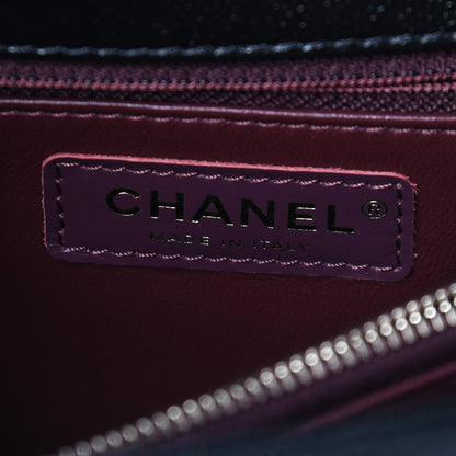 Chanel Caviar Quilted Small Coco Handle Flap Black 6 of 9