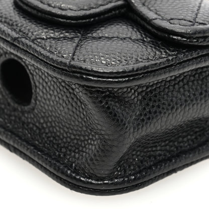 Chanel Caviar Quilted Airpods Pro Case Black 9 of 9