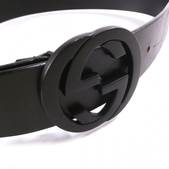 Gucci Leather GG Belt Black 4 of 5