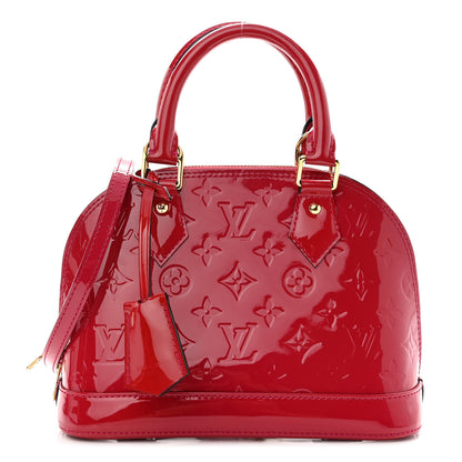 Louis Vuitton Vernis Alma BB Cherry 1 of 9