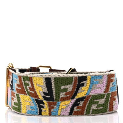 Fendi X SARA COLEMAN Canvas Vitello King FF Fish Eye Strap You Multicolor 2 of 5
