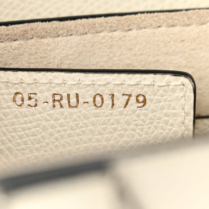 Christian Dior Grained Calfskin Saddle Bag White 7 of 10