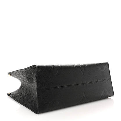 Louis Vuitton Empreinte Monogram Giant Onthego GM Black 4 of 9
