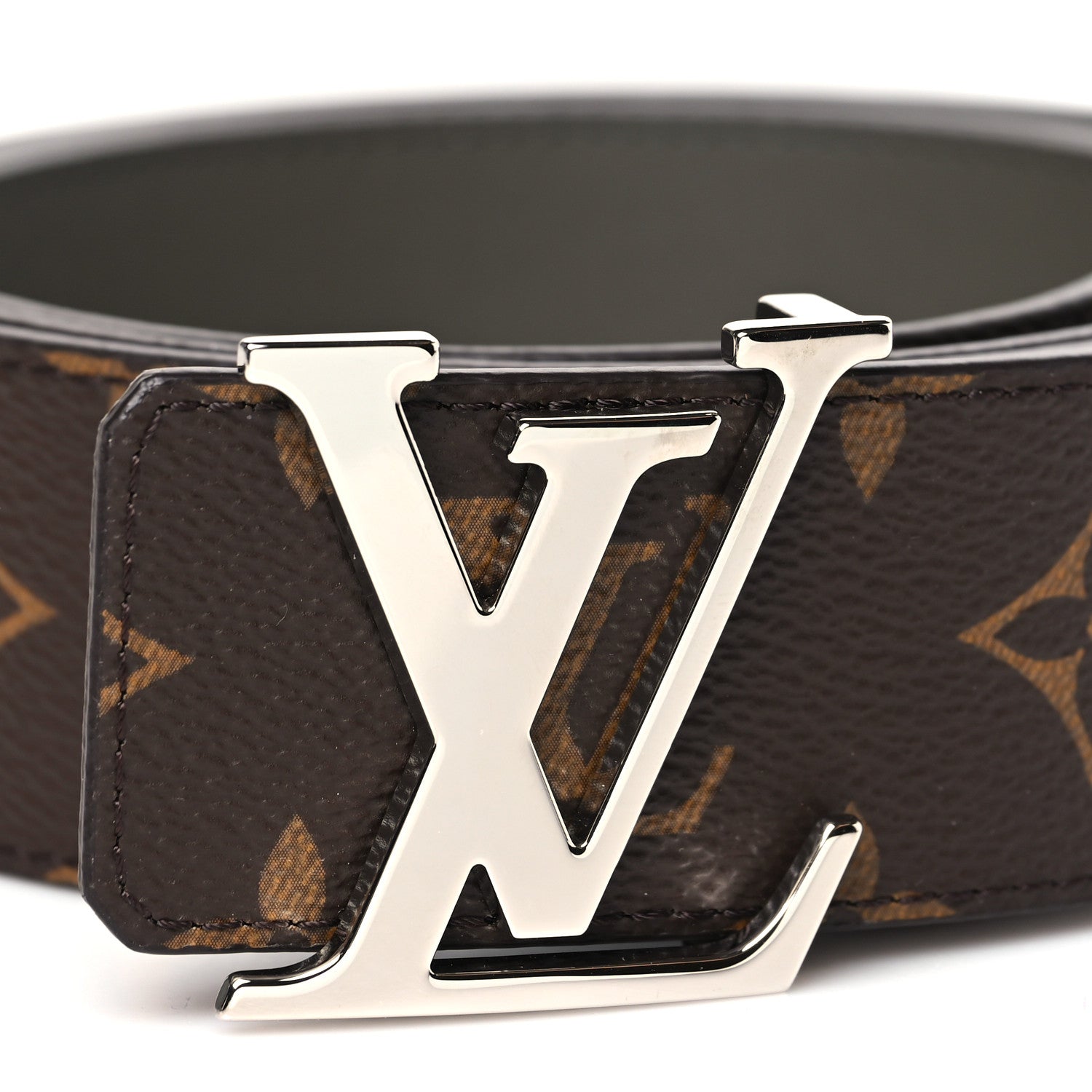 Louis Vuitton Monogram 40mm LV Initiales Belt 110 44 2 of 6