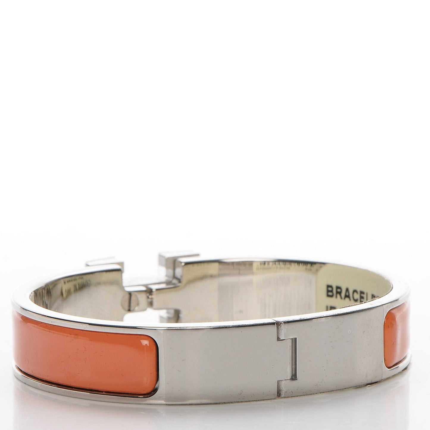 Enamel Narrow Clic Clac H Bracelet PM Mango