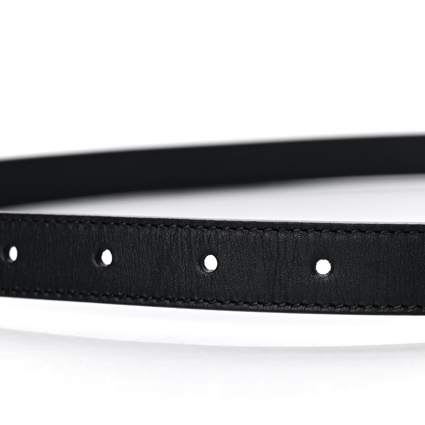Calfskin Double G 20mm Belt 75 30 Black