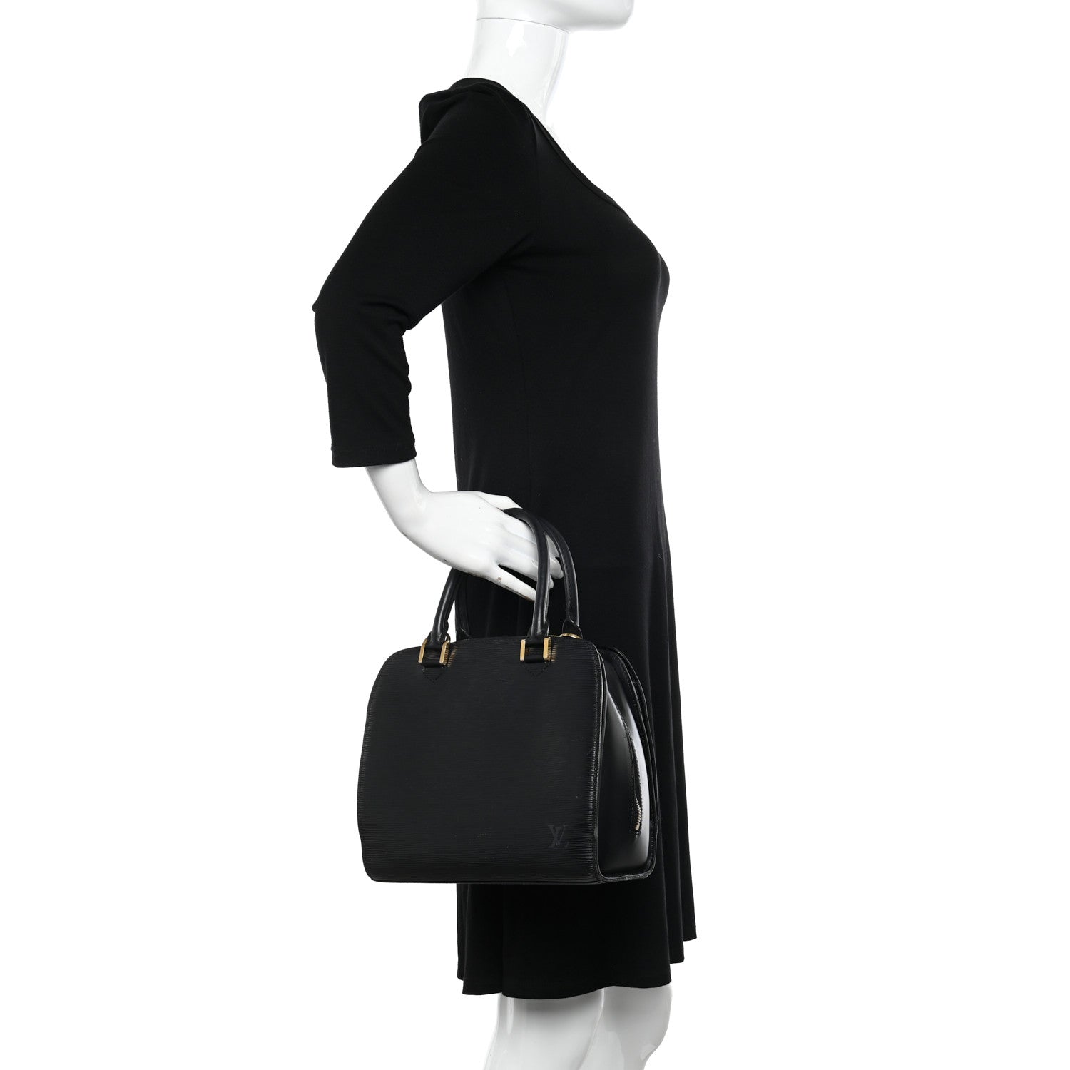 Louis Vuitton Epi Pont-Neuf Black 2 of 12