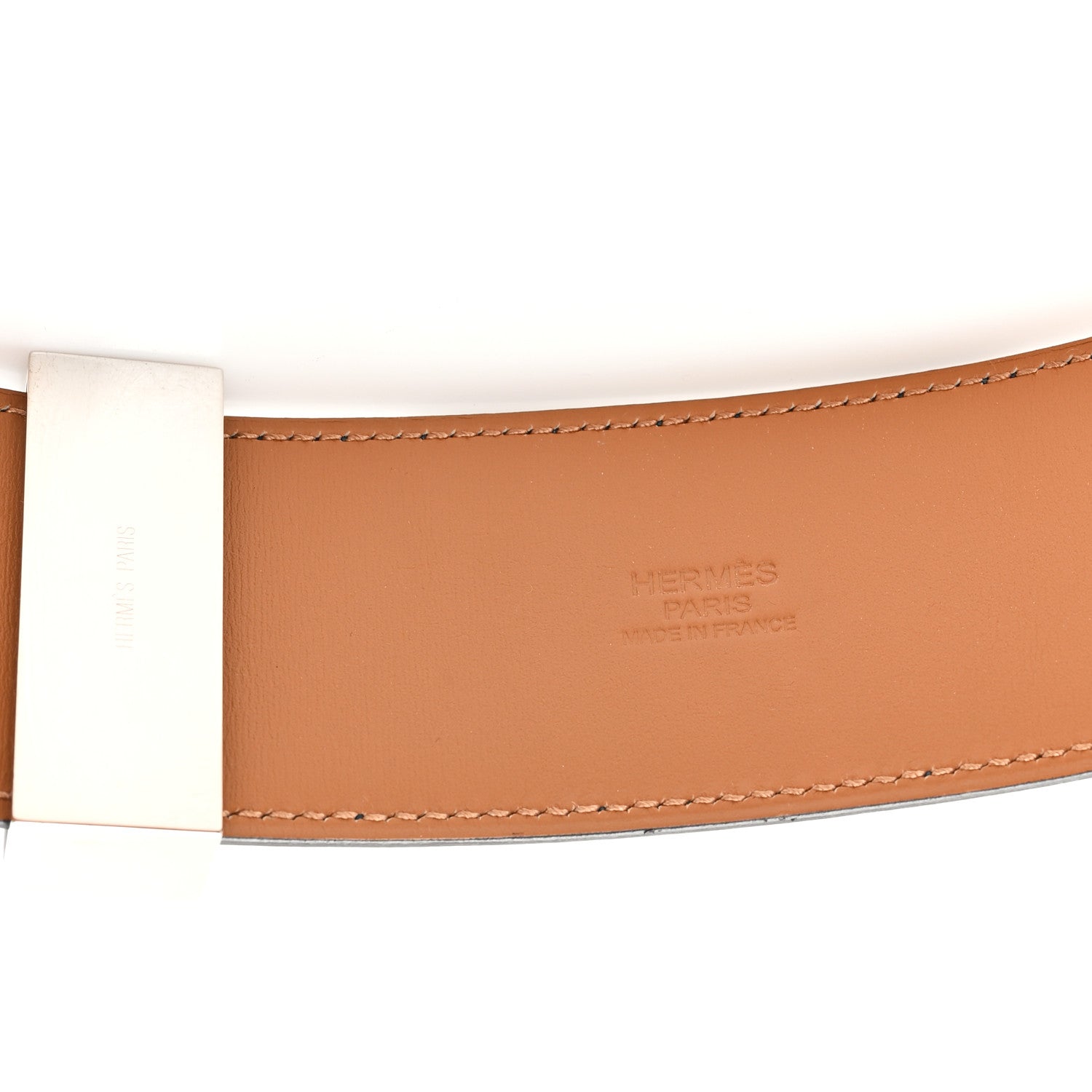 Hermes Epsom 50mm Collier De Chien CDC Belt 85 34 Deep Blue 3 of 5
