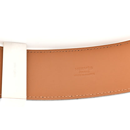 Hermes Epsom 50mm Collier De Chien CDC Belt 85 34 Deep Blue 3 of 5