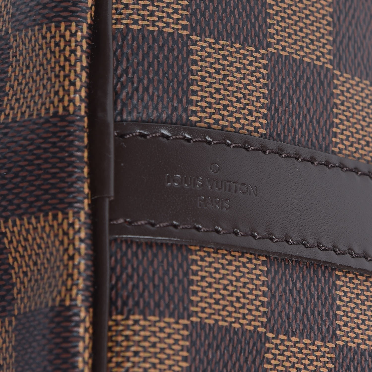 Louis Vuitton Damier Ebene Speedy Bandouliere 25 7 of 10