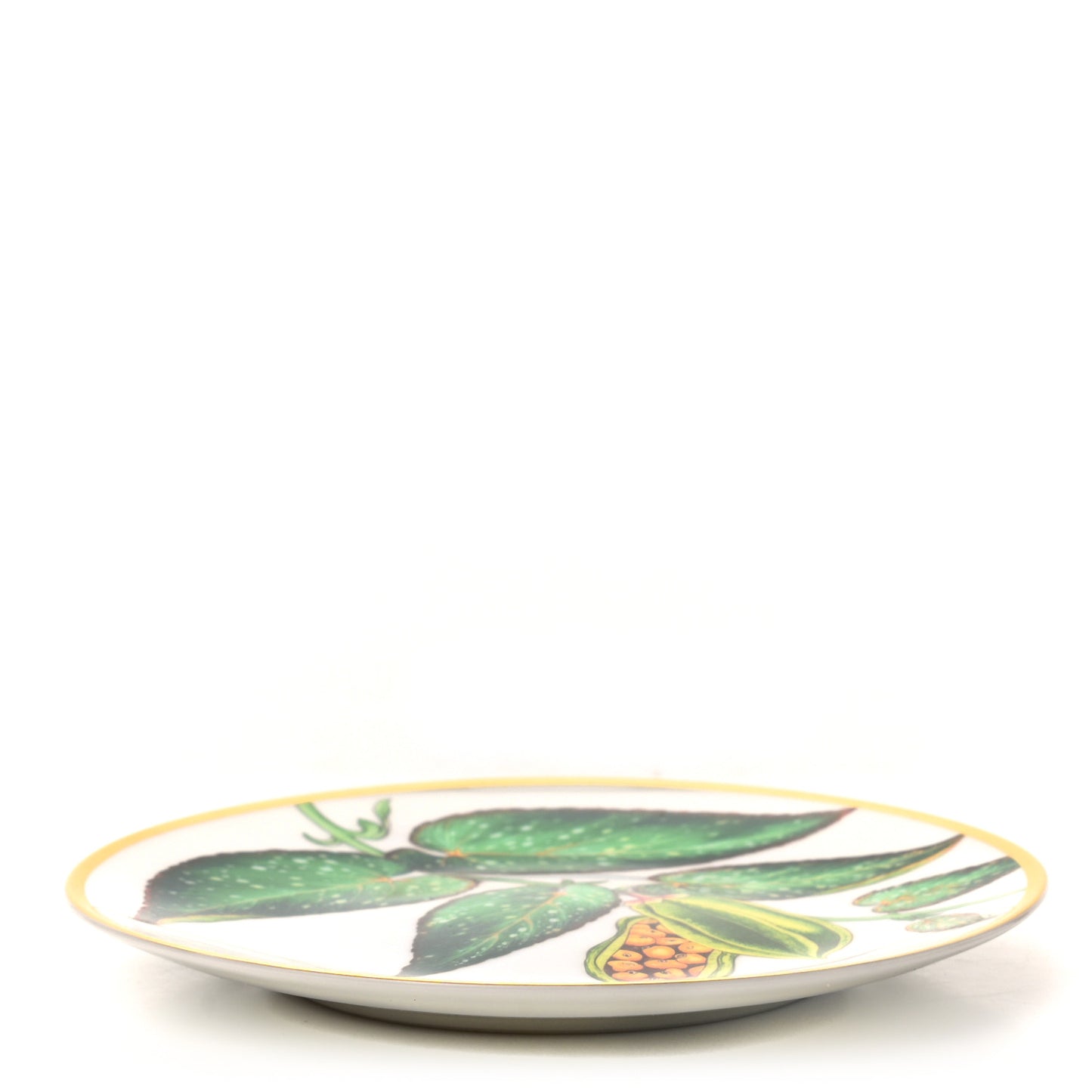 Porcelain Passifolia Bread and Butter Plate Set of 2