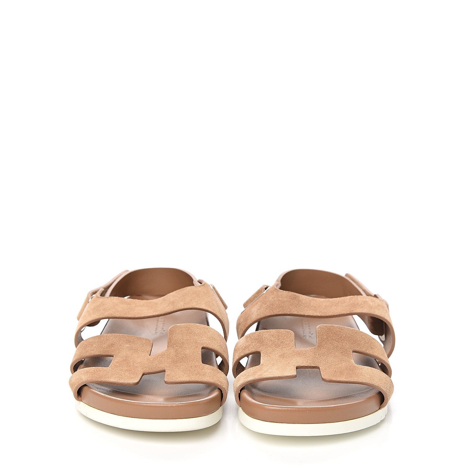 Hermes Suede Womens Takara Sandals 37 2 of 9