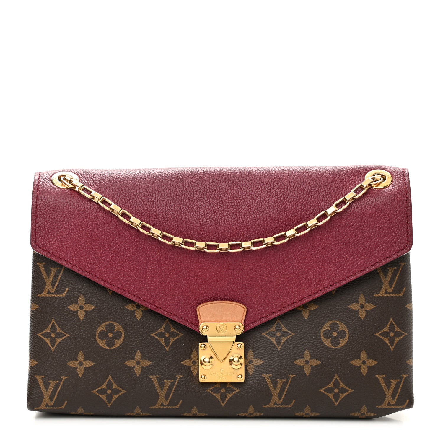 Louis Vuitton Monogram Pallas Chain Aurore 1 of 12