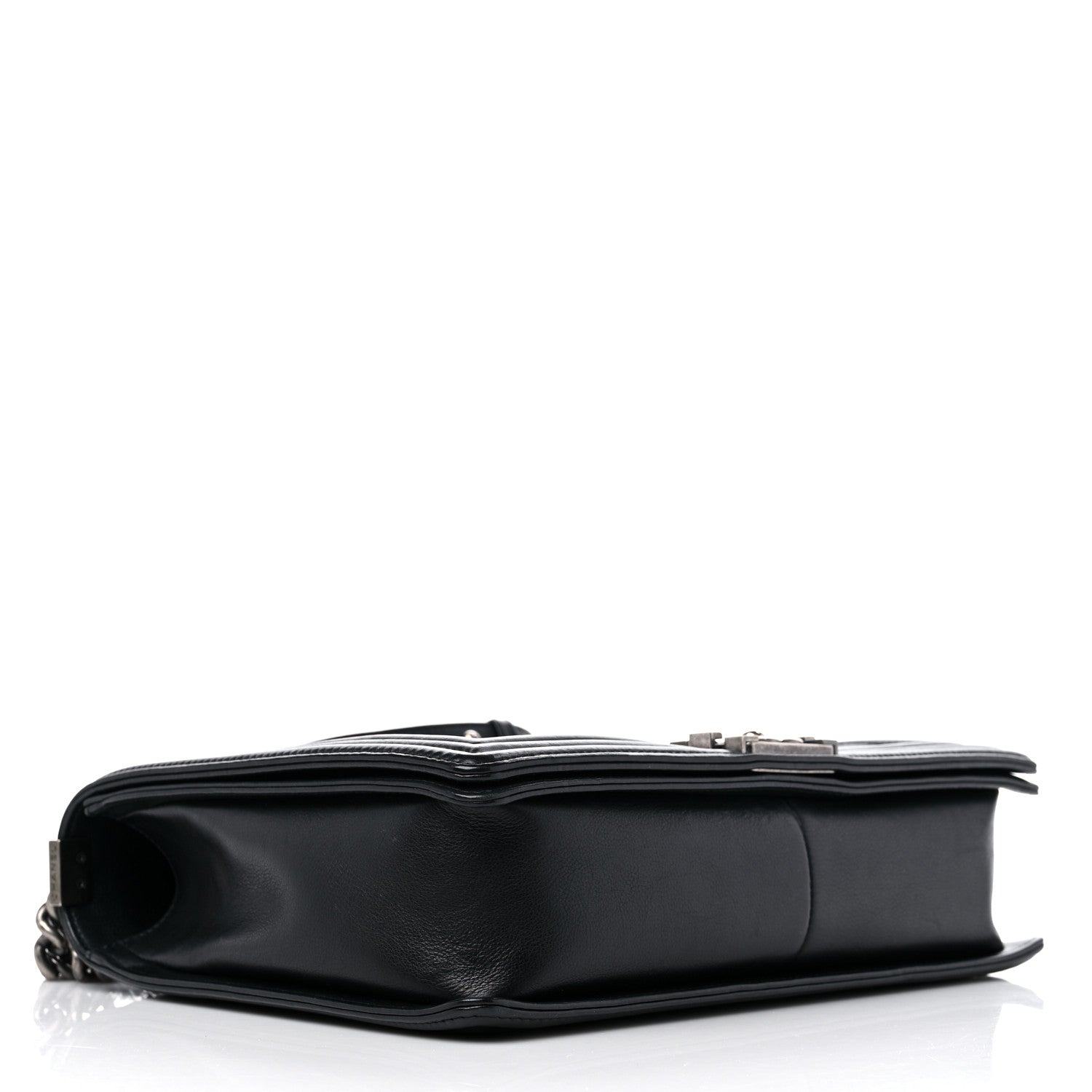 Chanel Calfskin Quilted Large Boy Flap Black 4 of 10
