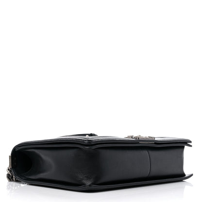 Chanel Calfskin Quilted Large Boy Flap Black 4 of 10