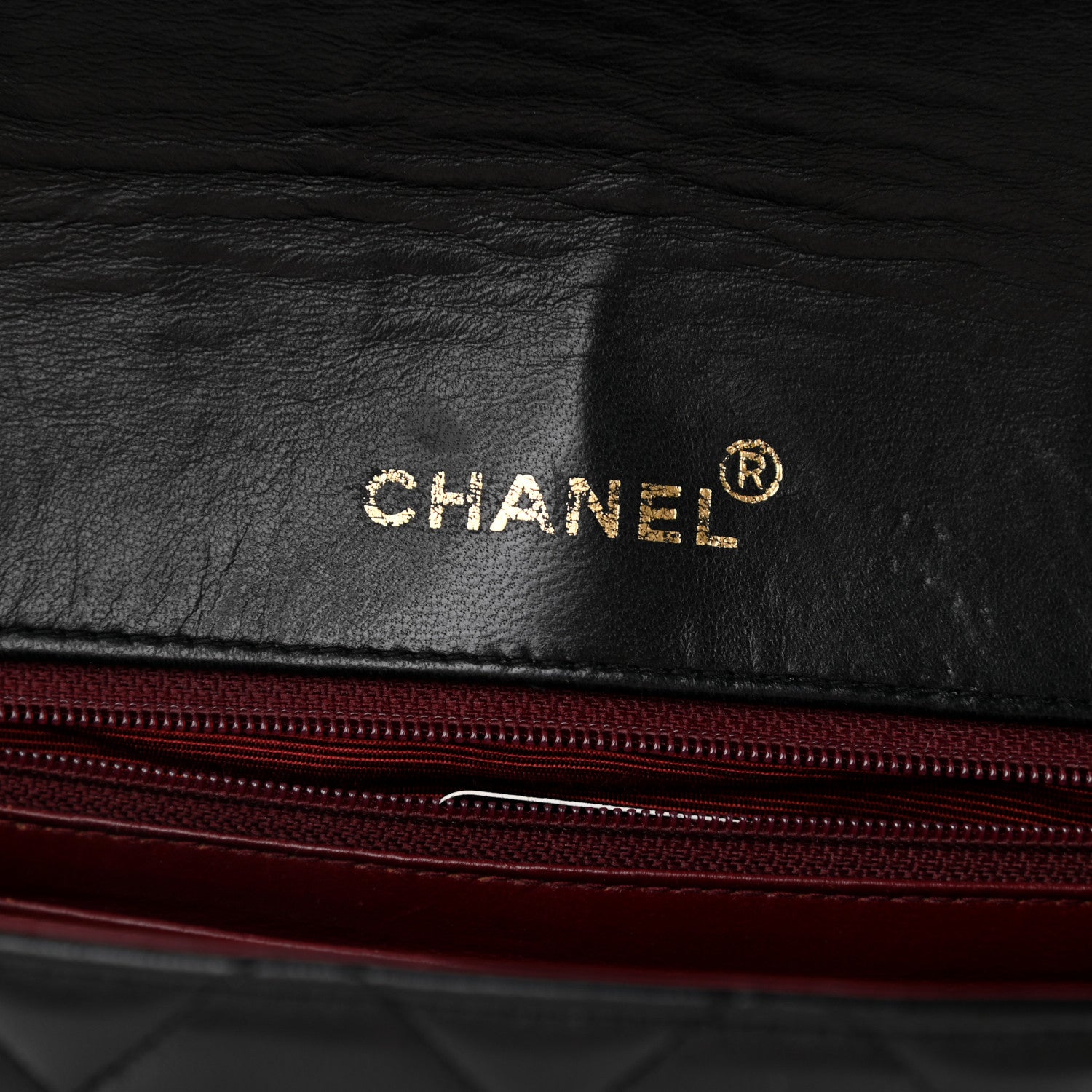 Chanel Lambskin Quilted Medium Single Flap Black 8 of 11
