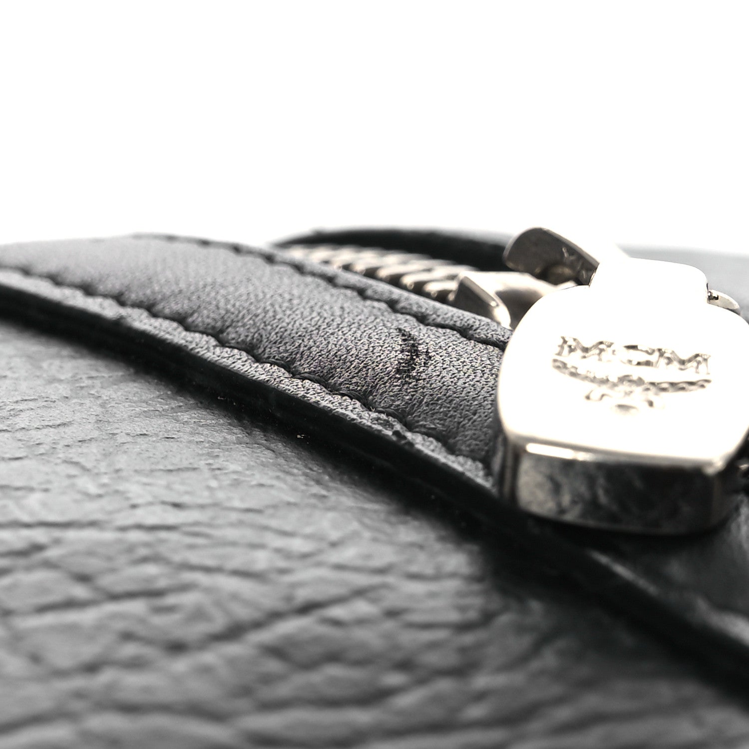 MCM Visetos Small Boston Bag Black 12 of 14