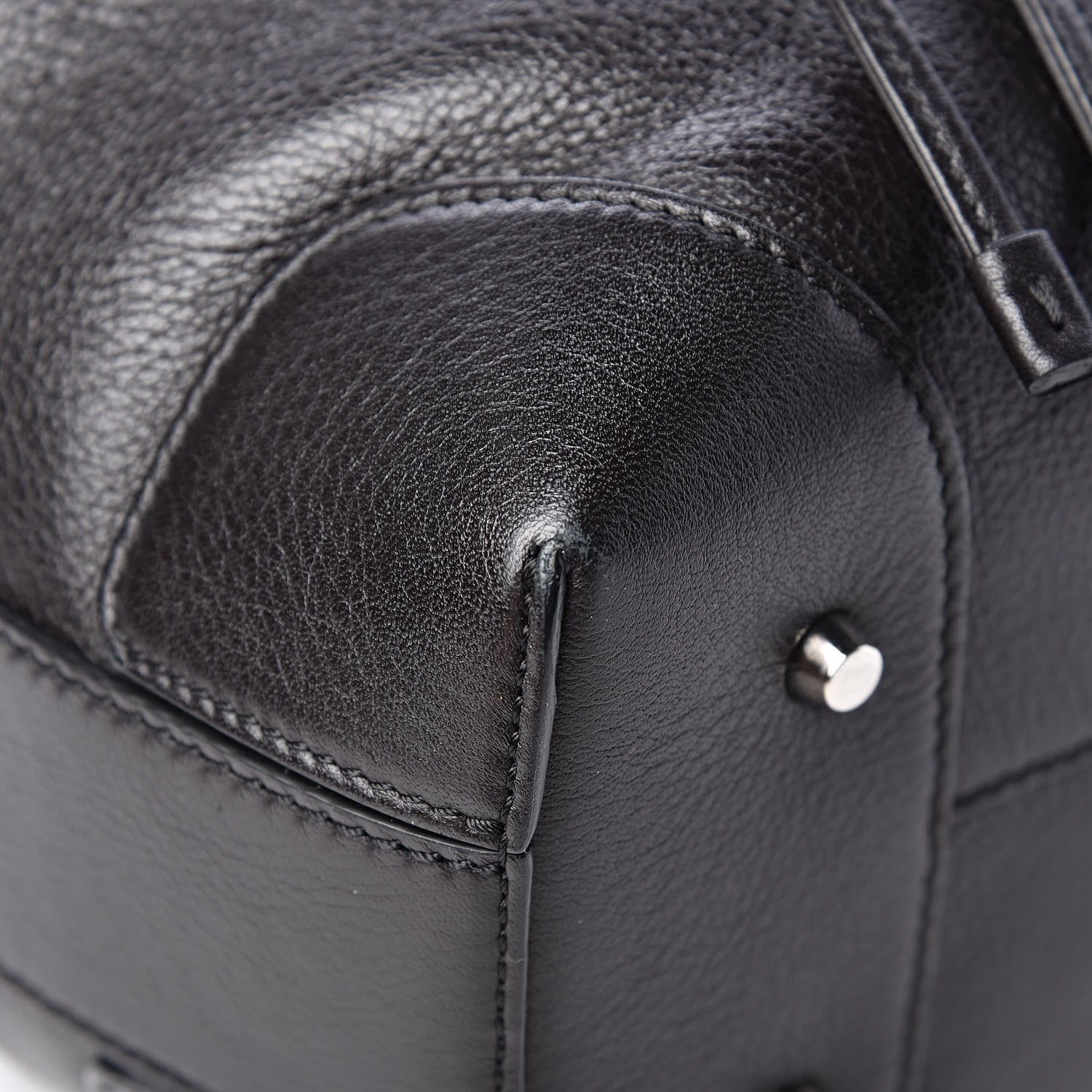 Givenchy Calfskin Small Lucrezia Drawstring Bucket Bag Black 9 of 13
