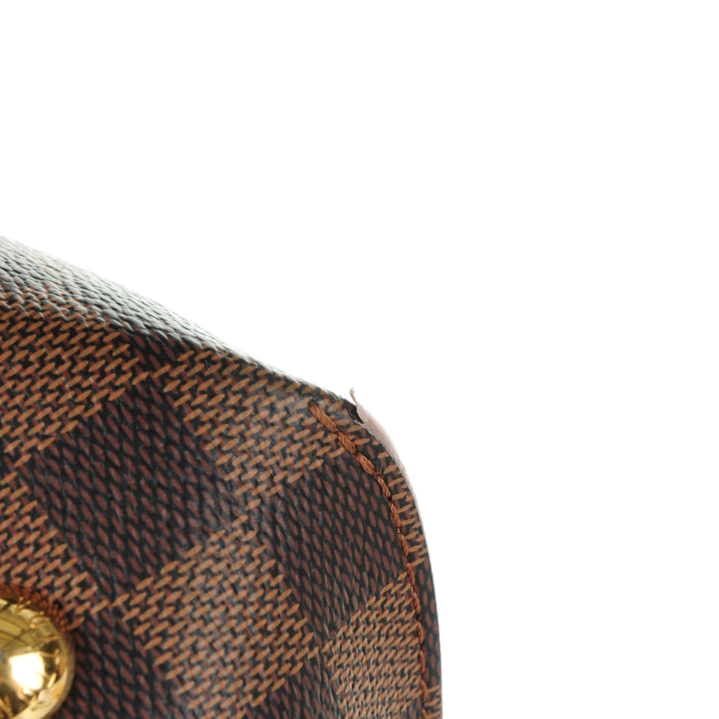Damier Ebene Caissa Hobo Rose Ballerine