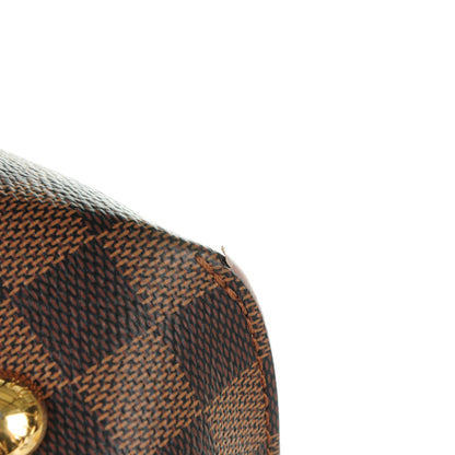Louis Vuitton Damier Ebene Caissa Hobo Rose Ballerine 9 of 9