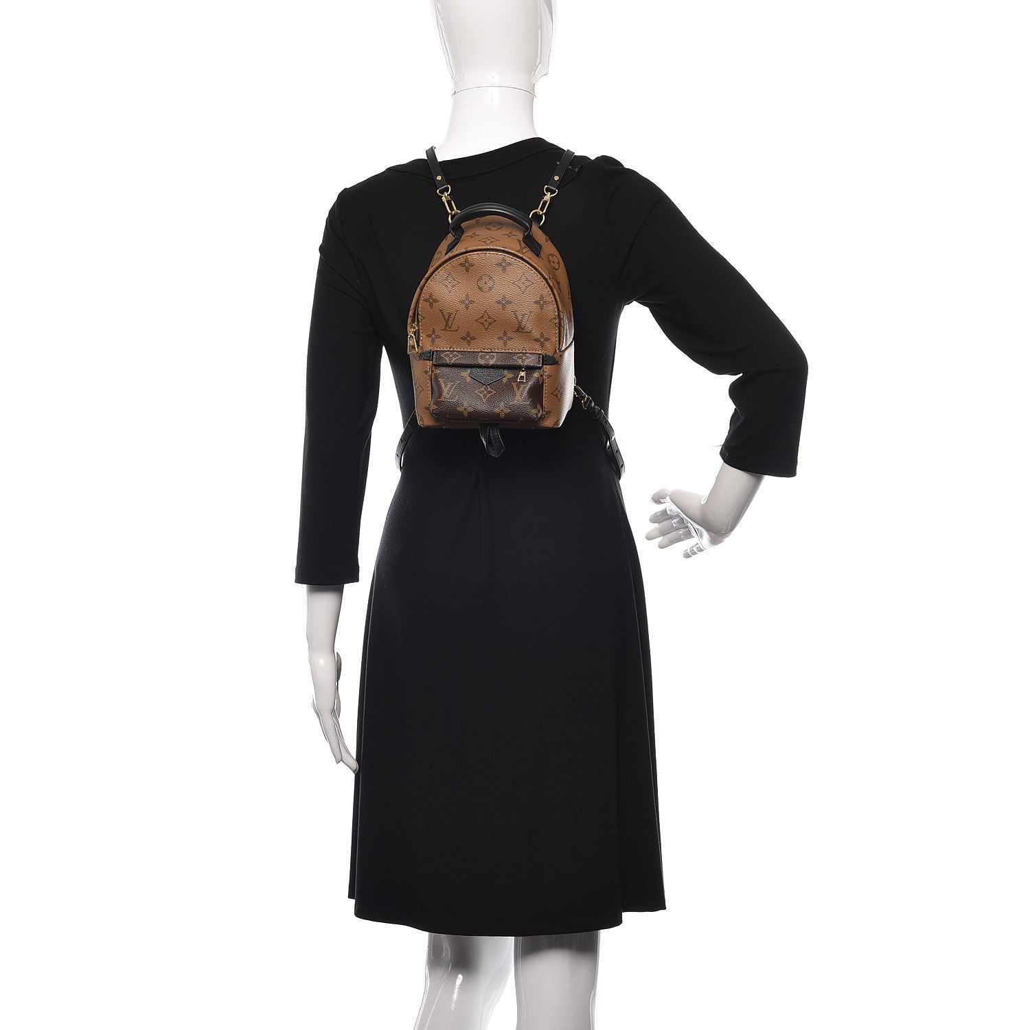 Louis Vuitton Reverse Monogram Palm Springs Backpack Mini 2 of 10