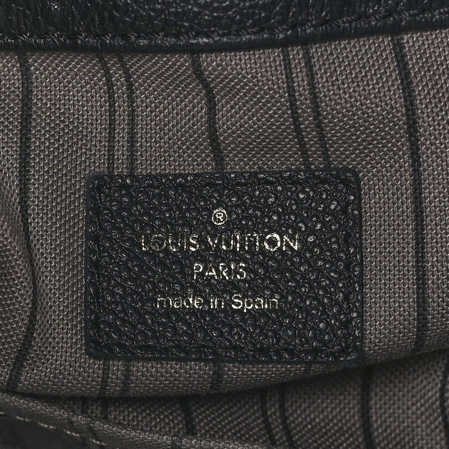 Louis Vuitton Empreinte Artsy MM Black 6 of 10