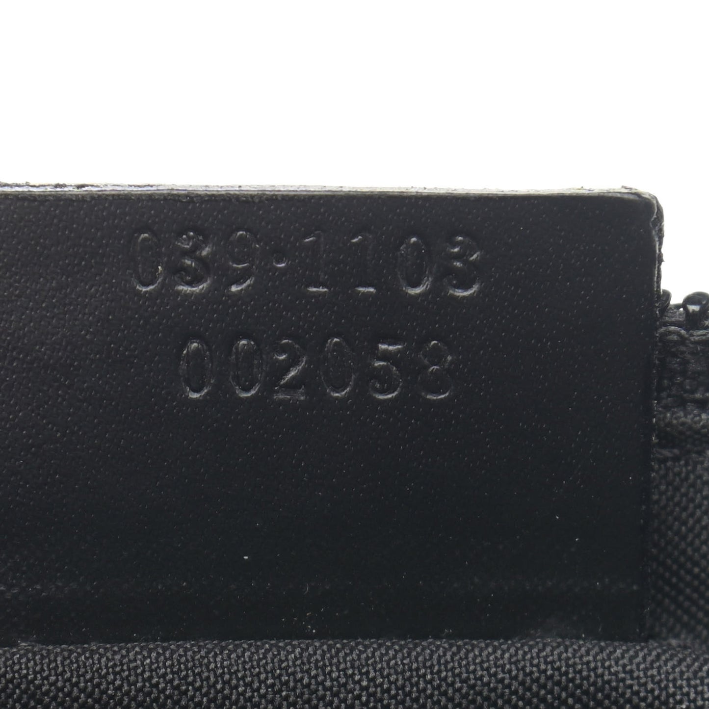 Monogram Web Boat Pochette Black